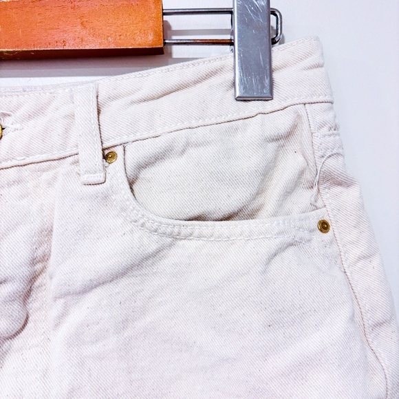 ZARA Beige jeans shorts - Picture 6 of 7